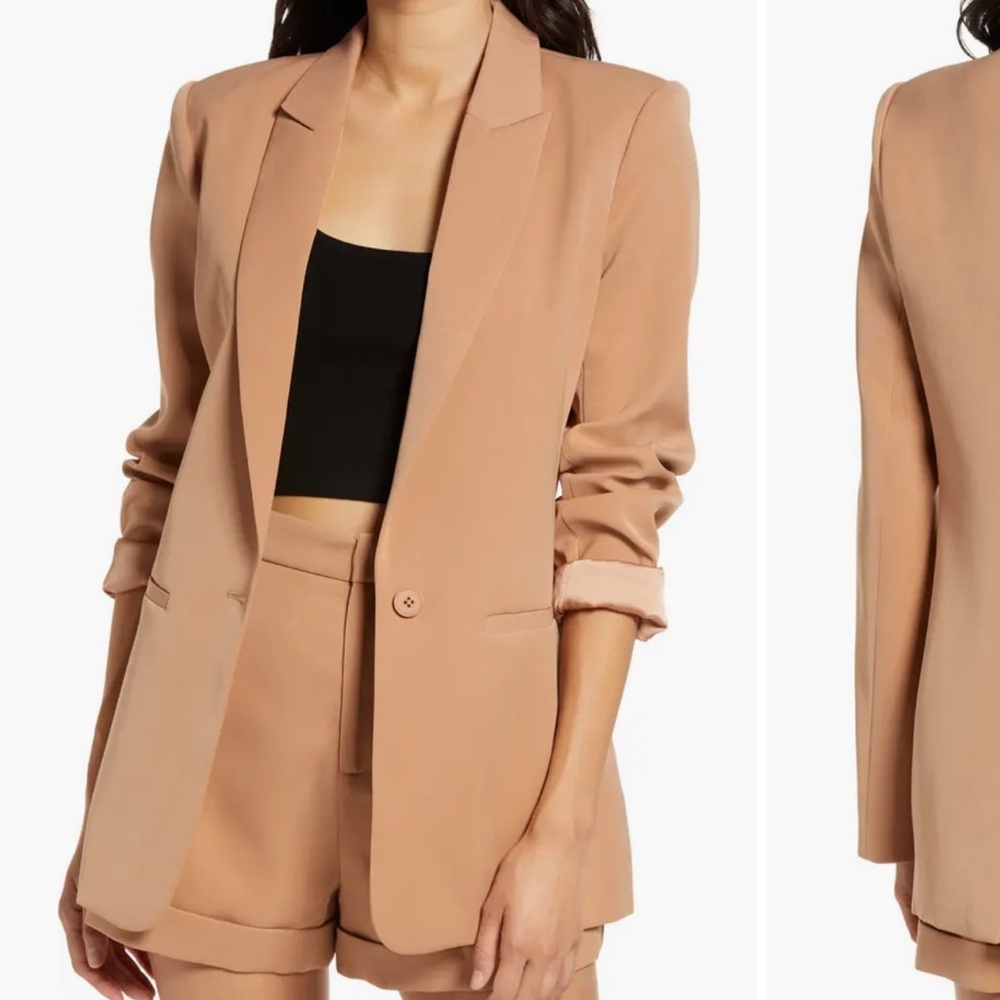 Women's Tan Blazer